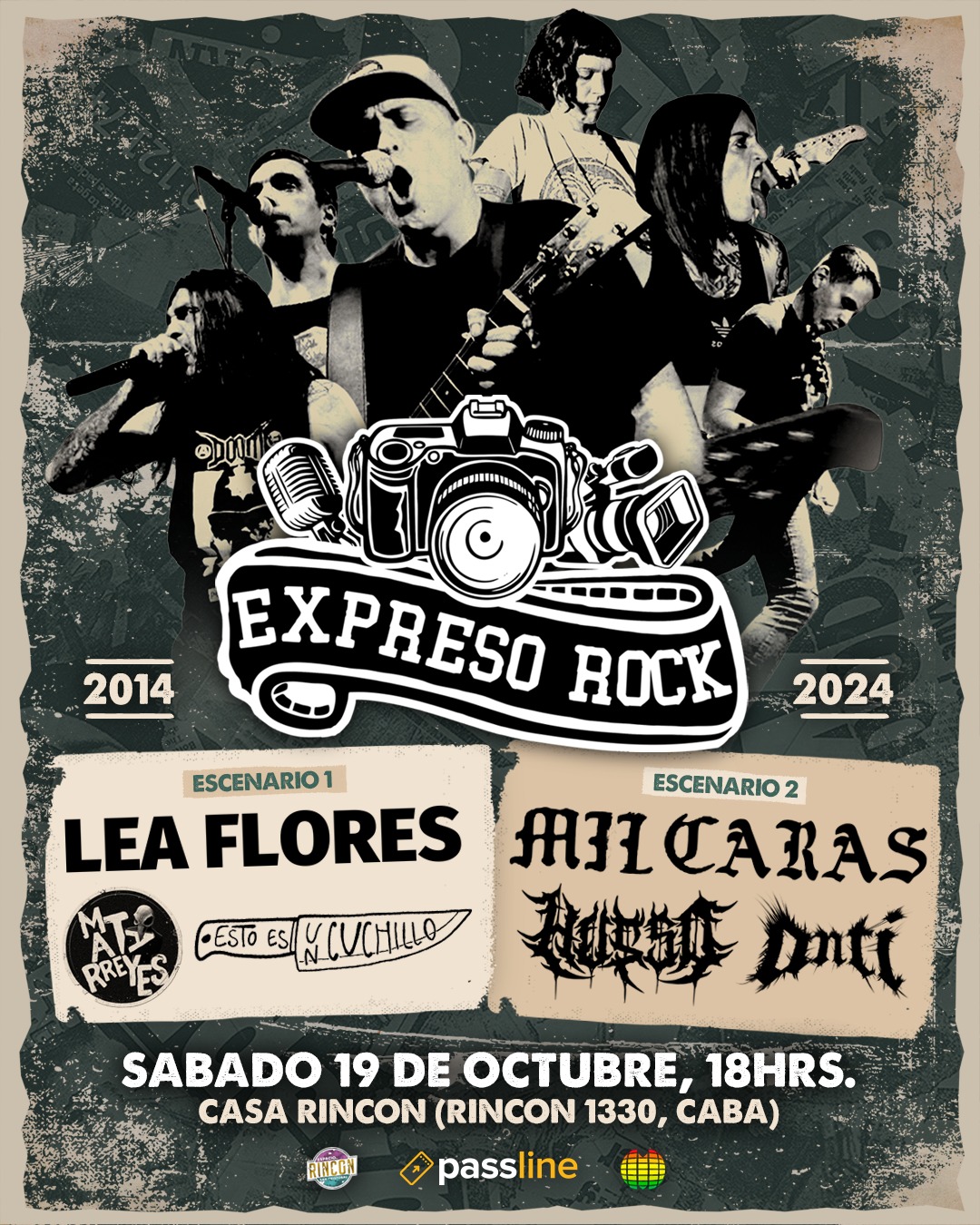 Expreso Rock celebra 10&nbsp;años