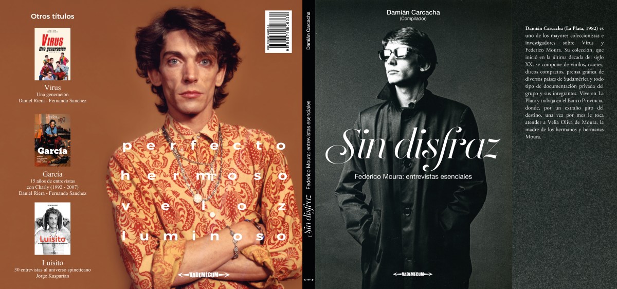 Damián Carcacha, autor de «Sin Disfraz»: «El libro es una invitación a enfocarse en su vida y lo que nos dejó que es Virus que es&nbsp;hermoso»