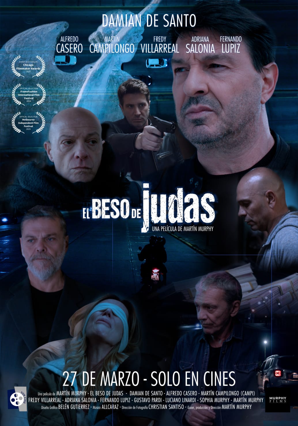 Martín Murphy revela los secretos de «El beso de Judas»: Una historia de traición y&nbsp;venganza