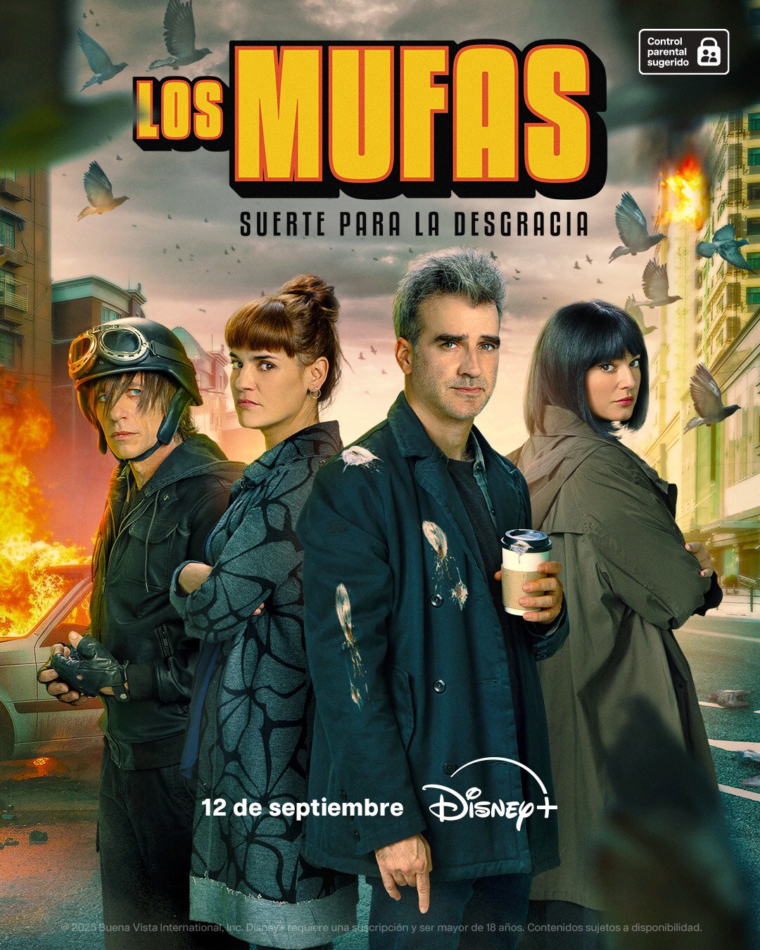 La mala suerte hecha serie: llega Los Mufas a&nbsp;Disney+